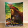 Plaid Thor Ragnarok Marvel Couverture Polaire Plaid Canapé