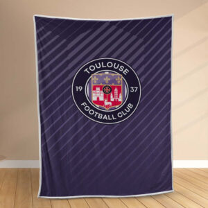 Plaid Toulouse FC 1 Couverture Polaire Plaid Canapé