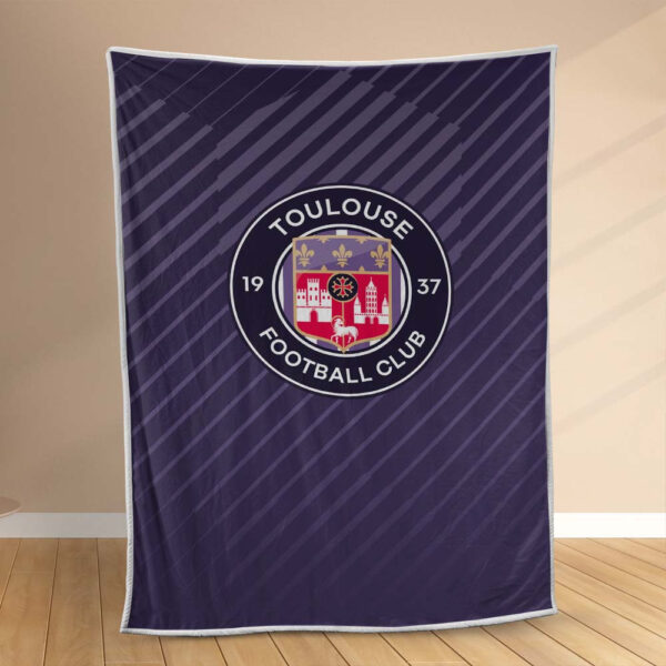 Plaid Toulouse FC 1 Couverture Polaire Plaid Canapé