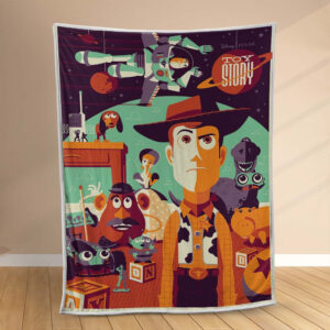 Plaid Personnages de Toy Story 1001 Couverture Polaire Plaid Canapé