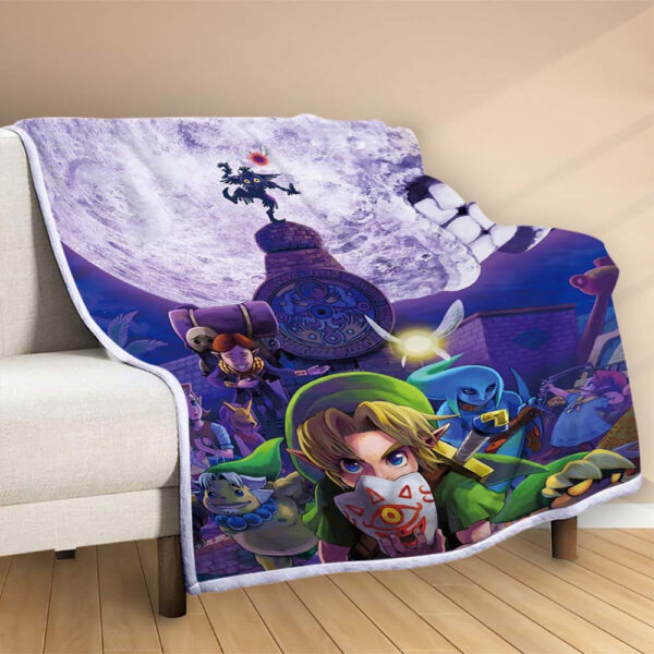 Plaid La Légende de Zelda LOZ02 Couverture Polaire Plaid Canapé – Image 2
