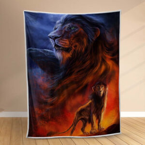 Plaid Le Roi Lion 1003 Couverture Polaire Plaid Canapé