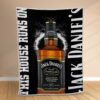 Plaid This House Runs On Jack Daniels Couverture Polaire Plaid Canapé