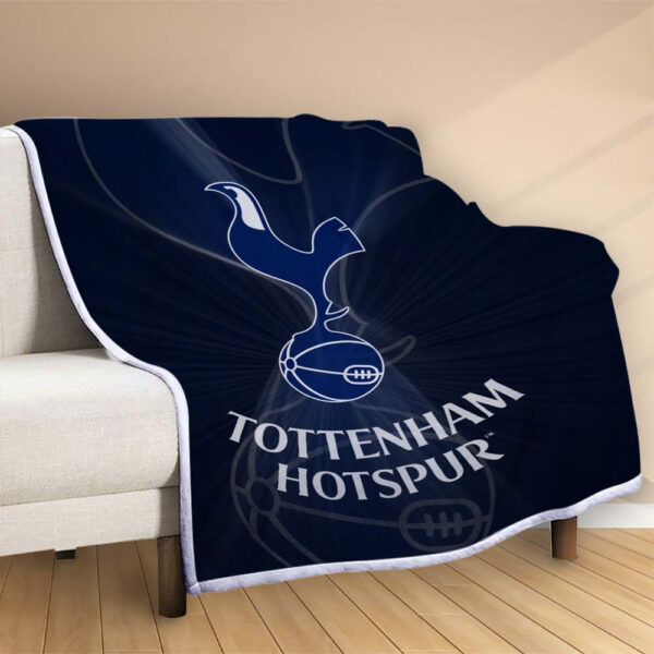 Plaid Tottenham FC 3 Couverture Polaire Plaid Canapé – Image 2