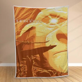 Plaid Le Roi Lion 1004_1 Couverture Polaire Plaid Canapé
