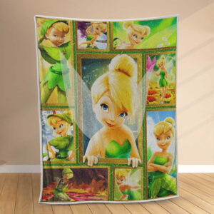 Plaid Clochette dans Peter Pan Couverture Polaire Plaid Canapé