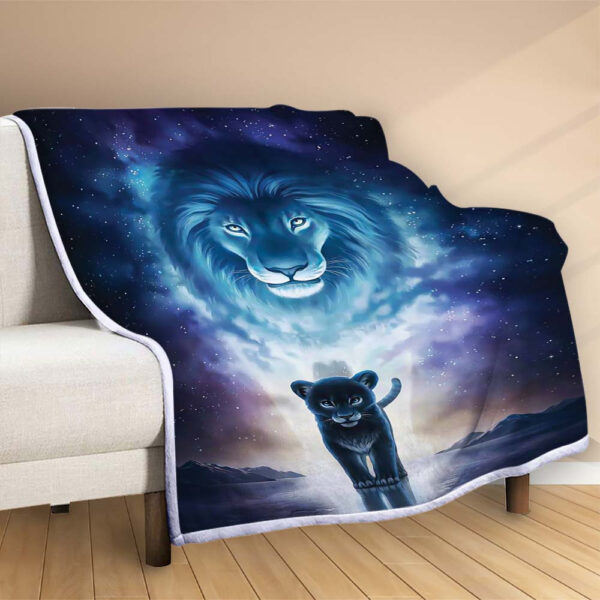Plaid Le Roi Lion 1001_1 Couverture Polaire Plaid Canapé – Image 2