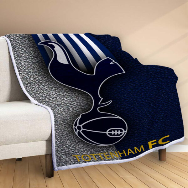 Plaid Tottenham FC 4 Couverture Polaire Plaid Canapé – Image 2