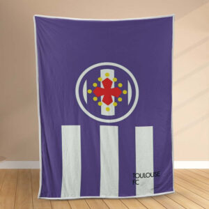 Plaid Toulouse FC 6 Couverture Polaire Plaid Canapé