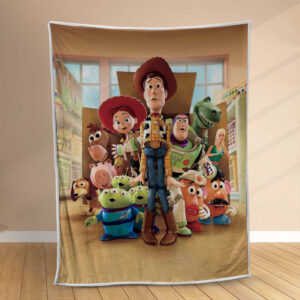 Plaid Personnages de Toy Story 1003 Couverture Polaire Plaid Canapé