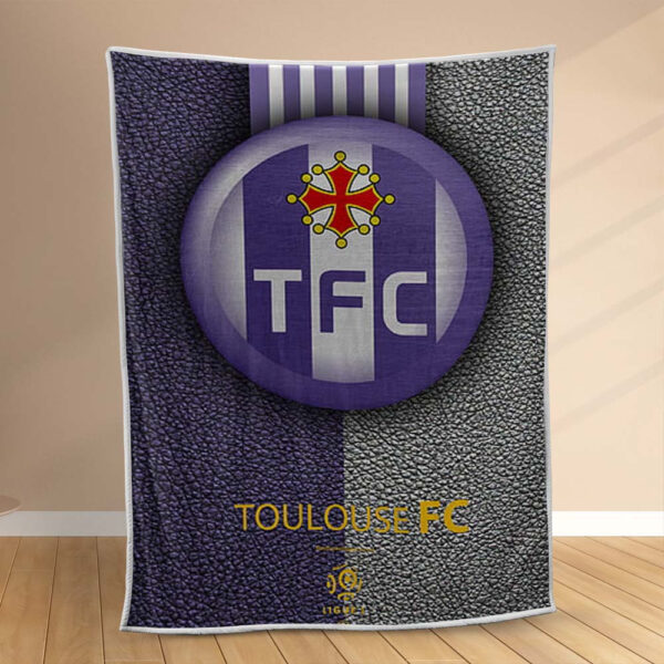 Plaid Toulouse FC 5 Couverture Polaire Plaid Canapé