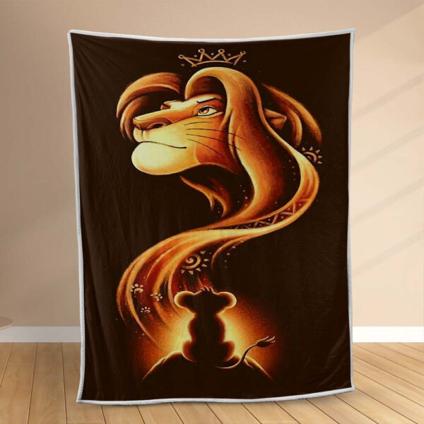 Plaid Le Roi Lion 1001 Couverture Polaire Plaid Canapé