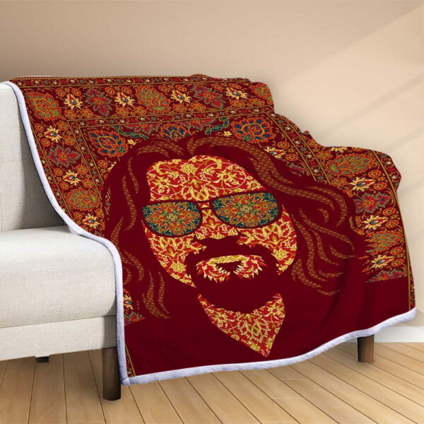 Plaid Le film Big Lebowski Couverture Polaire Plaid Canapé – Image 2
