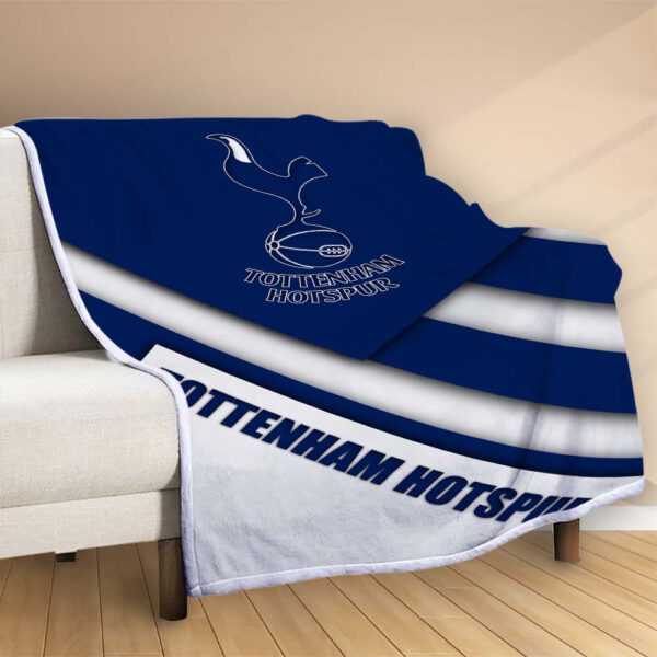 Plaid Tottenham FC 6 Couverture Polaire Plaid Canapé – Image 2