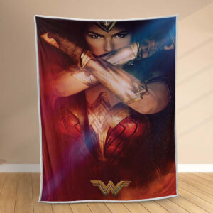 Plaid Wonder Woman DC 1002 Couverture Polaire Plaid Canapé