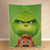 Plaid Le grinch Couverture Polaire Plaid Canapé