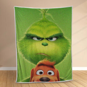 Plaid Le grinch Couverture Polaire Plaid Canapé