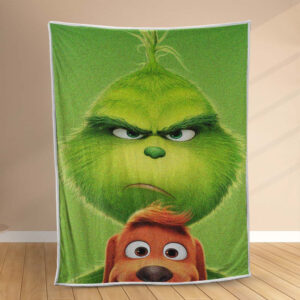 Plaid Le grinch Couverture Polaire Plaid Canapé