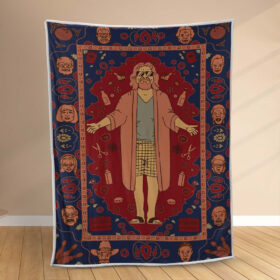 Plaid La comédie Big Lebowski Couverture Polaire Plaid Canapé