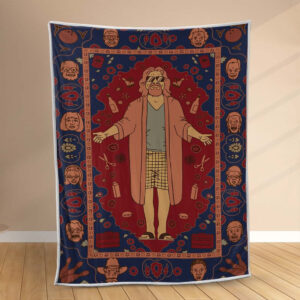 Plaid La comédie Big Lebowski Couverture Polaire Plaid Canapé