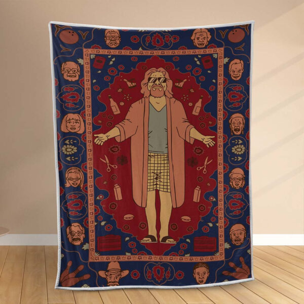 Plaid La comédie Big Lebowski Couverture Polaire Plaid Canapé