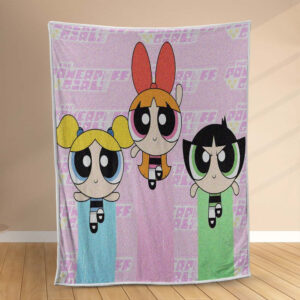 Plaid Les Powerpuff Girls Couverture Polaire Plaid Canapé
