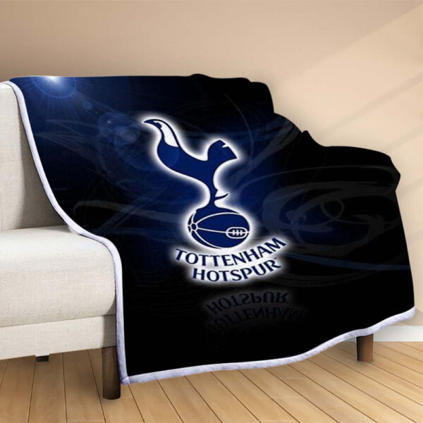 Plaid Tottenham FC 5 Couverture Polaire Plaid Canapé – Image 2