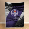 Plaid Toulouse FC 2 Couverture Polaire Plaid Canapé