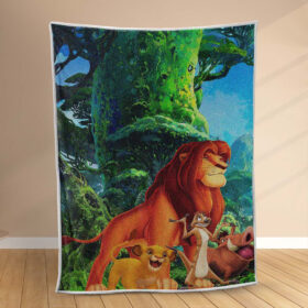 Plaid Le roi Lion Couverture Polaire Plaid Canapé