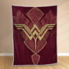 Plaid Wonder Woman DC 1003 Couverture Polaire Plaid Canapé