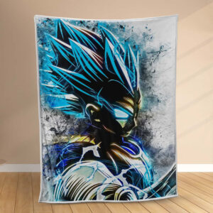 Plaid Végéta Dragon Ball 1002 Couverture Polaire Plaid Canapé