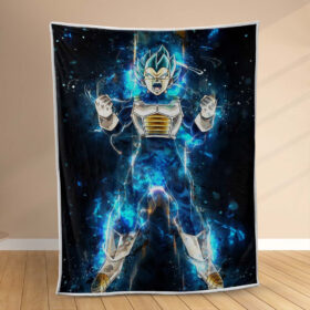 Plaid Végéta Ultra Instinct Dragon Ball Couverture Polaire Plaid Canapé