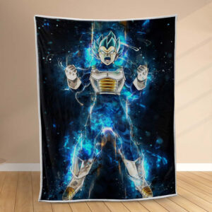 Plaid Végéta Ultra Instinct Dragon Ball Couverture Polaire Plaid Canapé