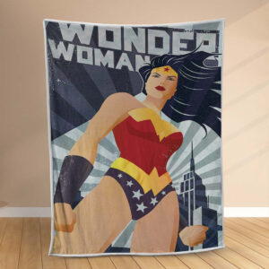 Plaid Wonder Woman DC 1001 Couverture Polaire Plaid Canapé