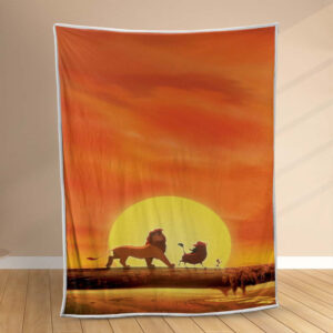 Plaid Le Roi Lion 1004 Couverture Polaire Plaid Canapé