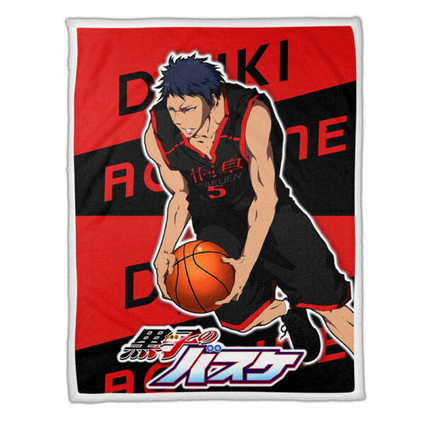 Plaid Daiki Aomine Kuroko no Basket Couverture Plaid Polaire Plaid Canapé