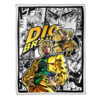 Plaid Dio Brando JJBA JoJo's bizarre adventure Couverture Plaid Polaire Plaid Canapé