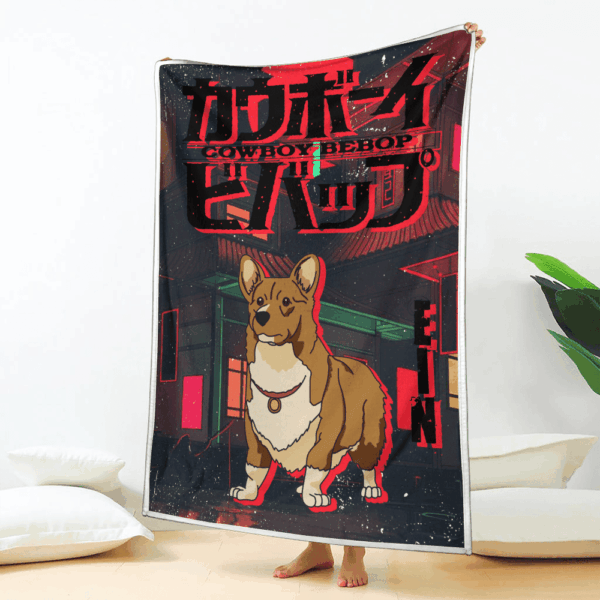 Plaid Ein Cowboy Bebop Couverture Plaid Polaire Plaid Canapé – Image 2