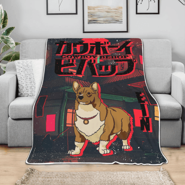 Plaid Ein Cowboy Bebop Couverture Plaid Polaire Plaid Canapé – Image 3