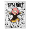 Plaid Anya Forger Spy X Family Couverture Plaid Polaire Plaid Canapé