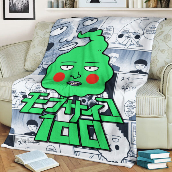 Plaid Ekubo Mob Psycho 100 Couverture Plaid Polaire Plaid Canapé – Image 2