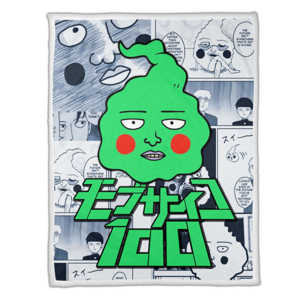 Plaid Ekubo Mob Psycho 100 Couverture Plaid Polaire Plaid Canapé – Image 3
