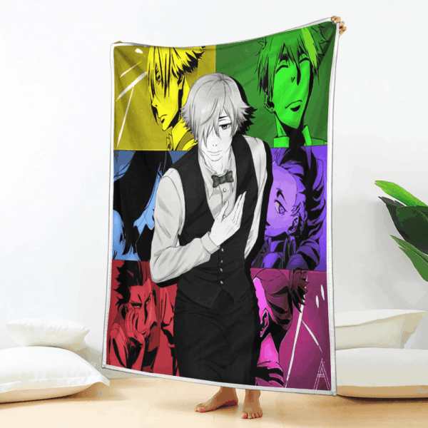 Plaid Decim Death Parade Couverture Plaid Polaire Plaid Canapé – Image 2