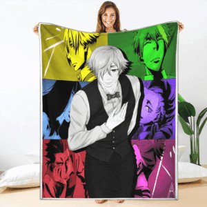 Plaid Decim Death Parade Couverture Plaid Polaire Plaid Canapé