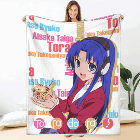 Plaid Ami Kawashima Toradora Couverture Plaid Polaire Plaid Canapé