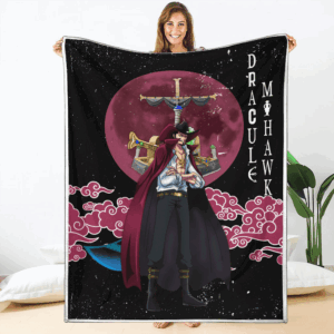Plaid Dracule Mihawk One Piece 03 Couverture Plaid Polaire Plaid Canapé