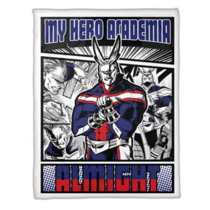 Plaid All Might Yagi Toshinori My Hero Academia Couverture Plaid Polaire Plaid Canapé