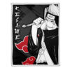 Plaid Akatsuki Kisame Naruto Couverture Plaid Polaire Plaid Canapé