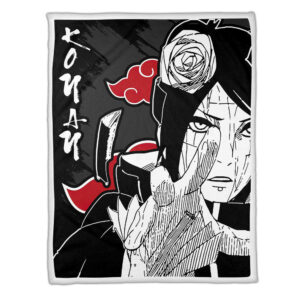 Plaid Akatsuki Konan Naruto Couverture Plaid Polaire Plaid Canapé