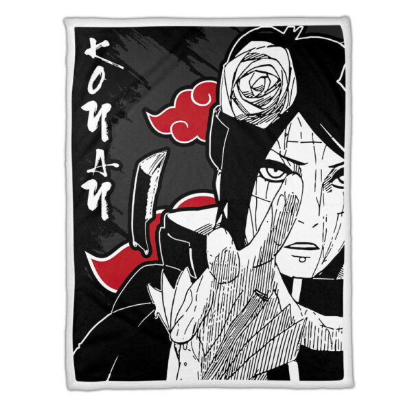 Plaid Akatsuki Konan Naruto Couverture Plaid Polaire Plaid Canapé
